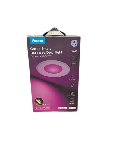 Govee Smart Recessed Downlight 6inch 4-pack - Image 6