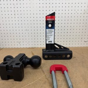 TowSmart X-Mount Adjustable Hitch Dual Ball Mount 3 1/4" Drop MISSING PIN
