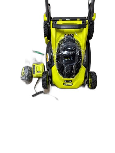 RYOBI 40V HP Brushless 20" Cordless Electric Lawn Mower 8.0Ah Battery & Charger
