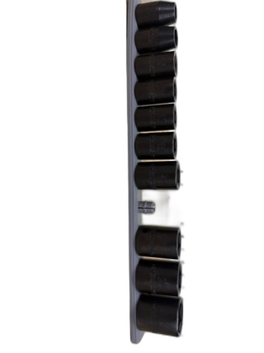 Husky 1/2 in. Drive Standard Metric 6-Point Impact Socket Set (11-Piece) MISSING