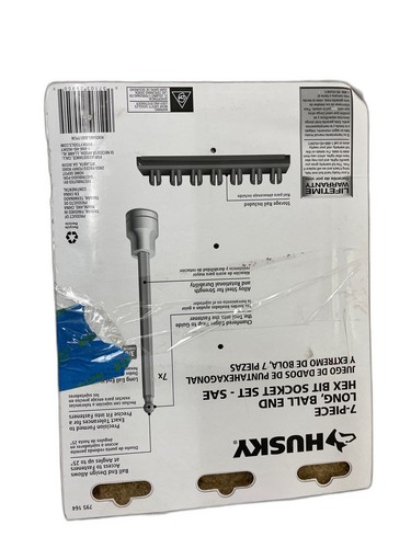 Husky 3/8 in. Drive SAE Long Ball Hex Bit Socket Set (7-Piece) - Image 6