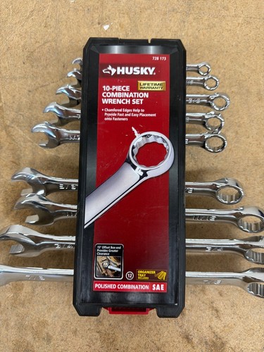 Husky SAE Combination Wrench Set (9-Piece) - Image 4