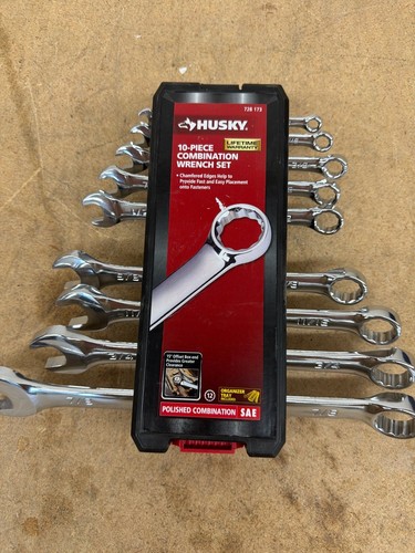 Husky SAE Combination Wrench Set (9-Piece) - Image 5