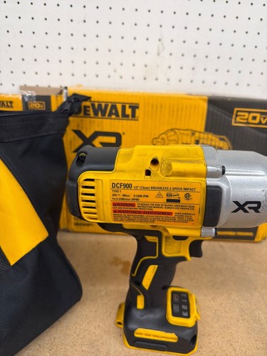 DEWALT 20V MAX Lithium-Ion Cordless 1/2 in. Impact Wrench Kit TOOL ONLY DCF900 - Image 5