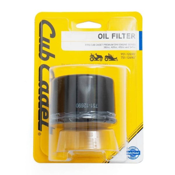 Cub Cadet Premium OHV Engine Oil Filter OE# 951-12690 / 751-12690