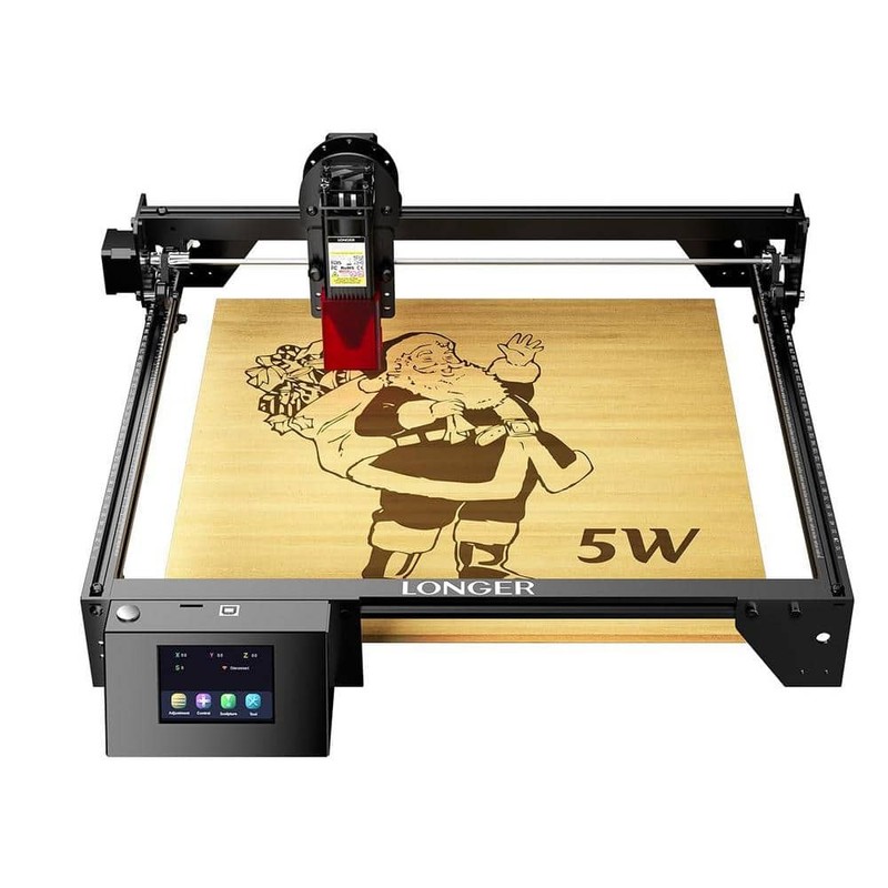 LONGER 5-Watt Laser Cutter Engraver CNC Machine 15.7 in. x 15.7 in. Working Area