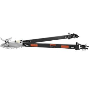 SKYSHALO Tow Bar 5500 lbs Towing Capacity Chains Powder-Coated Alloy Steel