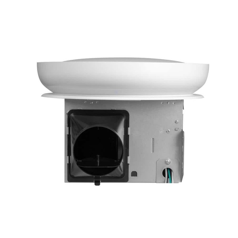 Commercial Electric 80/110 CFM Round Bathroom Exhaust Fan LED Night Light Sensor - Image 5
