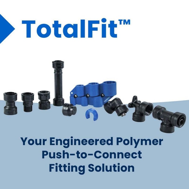 Uponor 3/4 in. Push-to-Connect x 1 in. NPT Engineered Polymer Adapter - Image 5