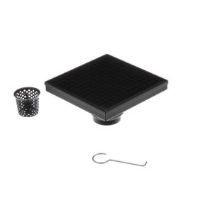 Oatey Designline 6 in. x 6 in. Stainless Steel Square Shower Drain with Square