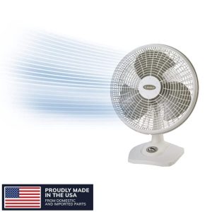 Lasko 16 in. 3-Speed Oscillating Performance Table Fan