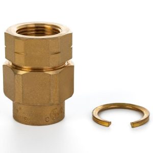 HOME-FLEX 3/4 in. CSST x 3/4 in. FIPT Brass Female Adapter