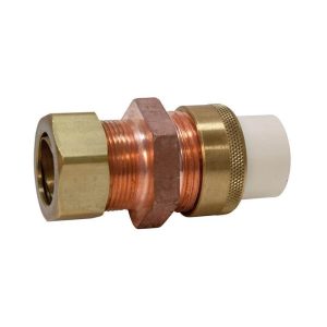 NIBCO 1/2 CPVC-CTS and Copper Alloy Lead-Free Slip x Compression Union (2 PACK)