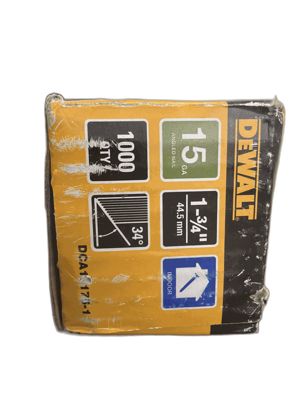 DEWALT 1-3/4 in. x 15-Gauge DA 34-Degree Bright Finish Nails (1000-Pack) - Image 10