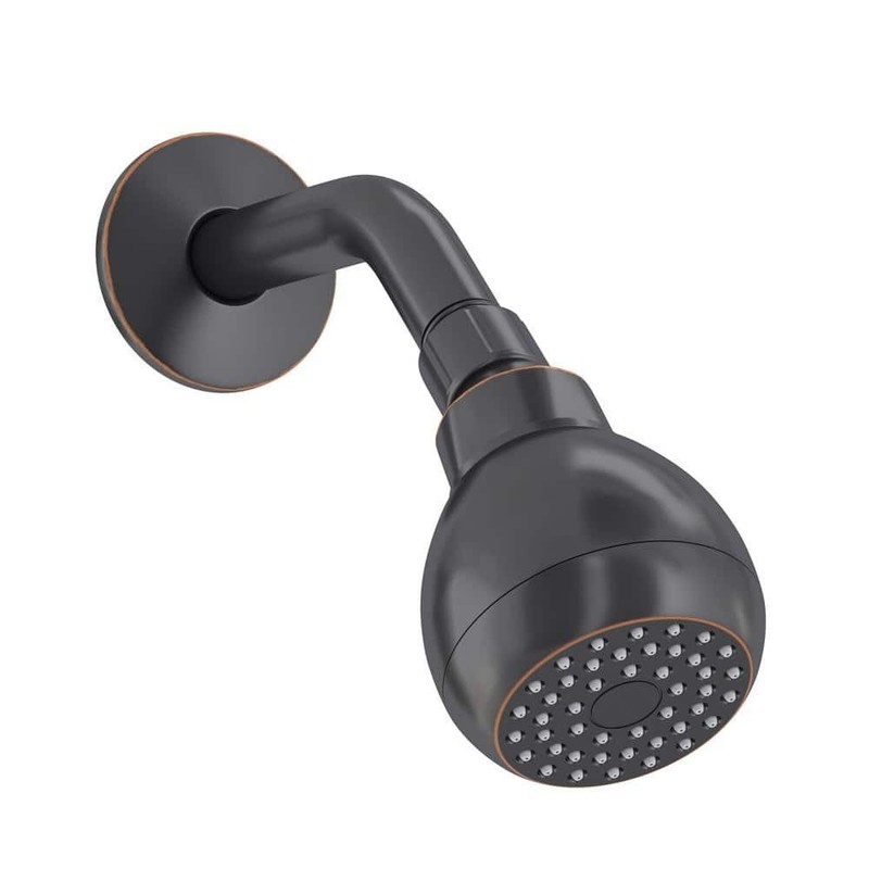 Glacier Bay Builders Tub & Faucet Bronze Single Handle 1.8 GPM Valve Included - Image 3