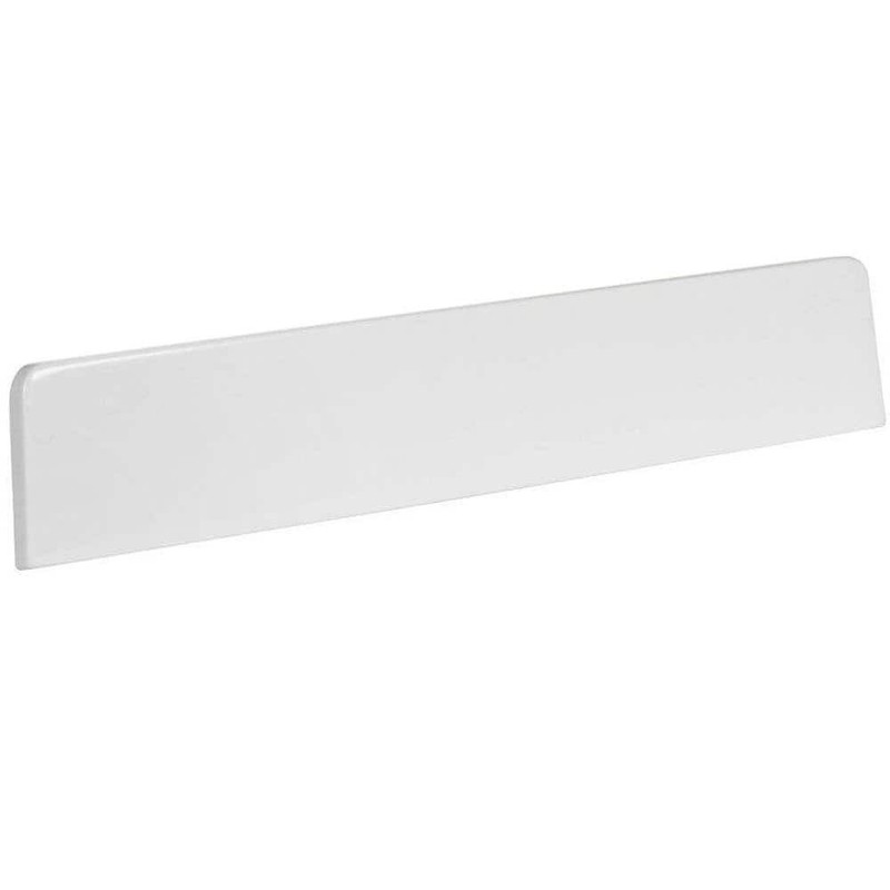 Glacier Bay 17.6 in. W Composite Vanity Sidesplash in White