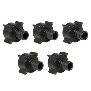 Uponor ProPEX 1/2" PEX-A Expansion Barb x 1/2" NPSM Faucet Adapter 5-Pack