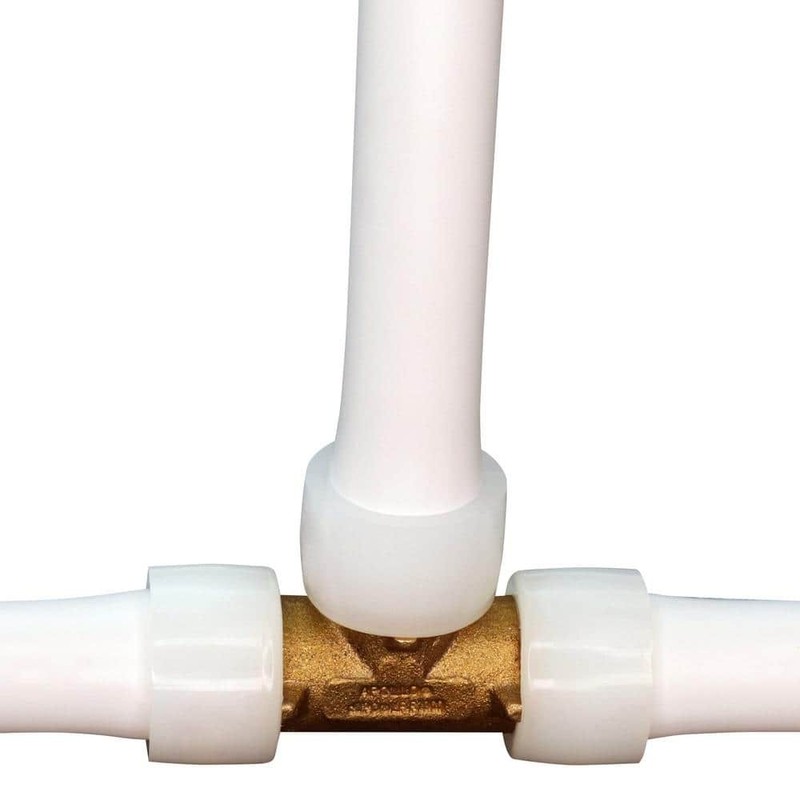 Apollo 3/4 in. Brass PEX-A Barb Tee Fitting - Image 3