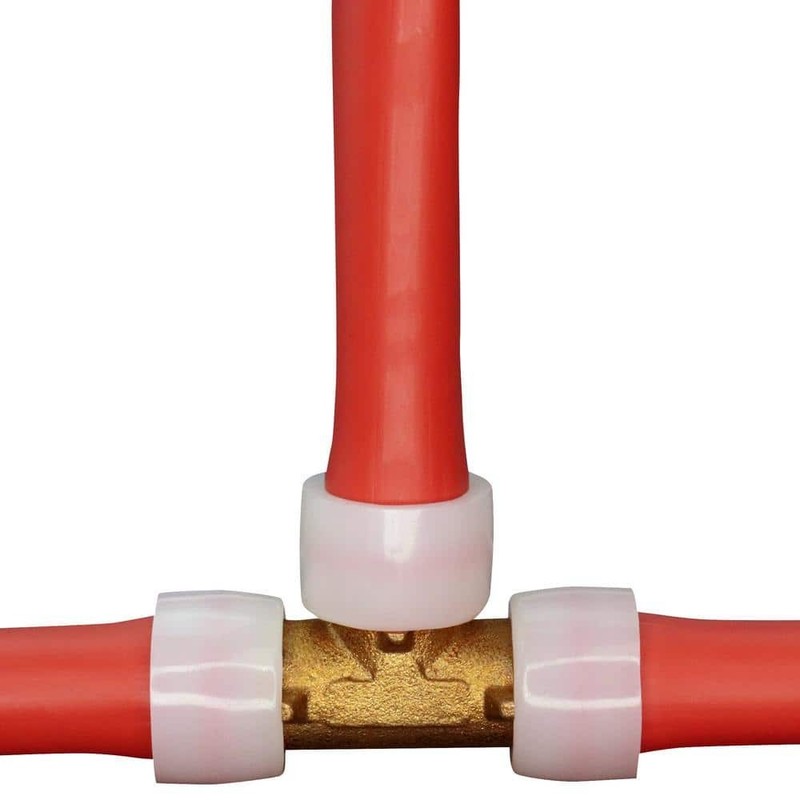 Apollo 3/4 in. Brass PEX-A Barb Tee Fitting - Image 4
