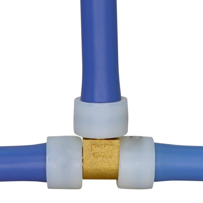 Apollo 3/4 in. Brass PEX-A Barb Tee Fitting - Image 5