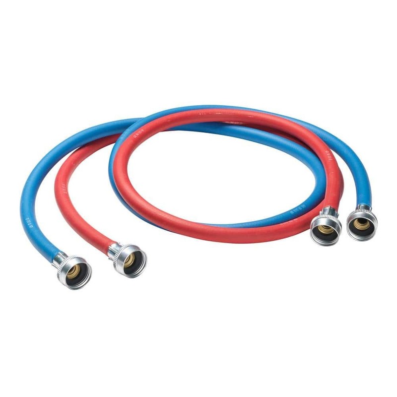 Everbilt 3/4 in. FIP x 3/4 in. FIP x 60 in. Washing Machine Fill Hose Pair - Image 4