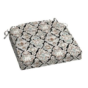 Hampton Bay 20" W x 20" D Outdoor Seat Pad Windsor Distressed Geo