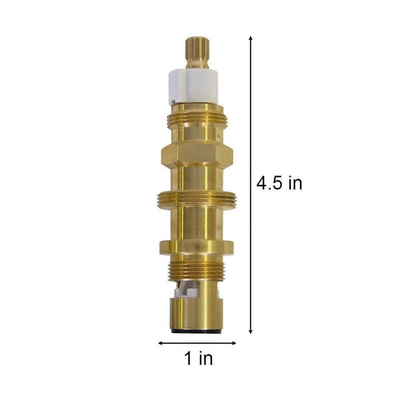 Everbilt 4 7/16 in. 12 pt Broach Ceramic Disk Cartridge for Pfister 910-030 - Image 4