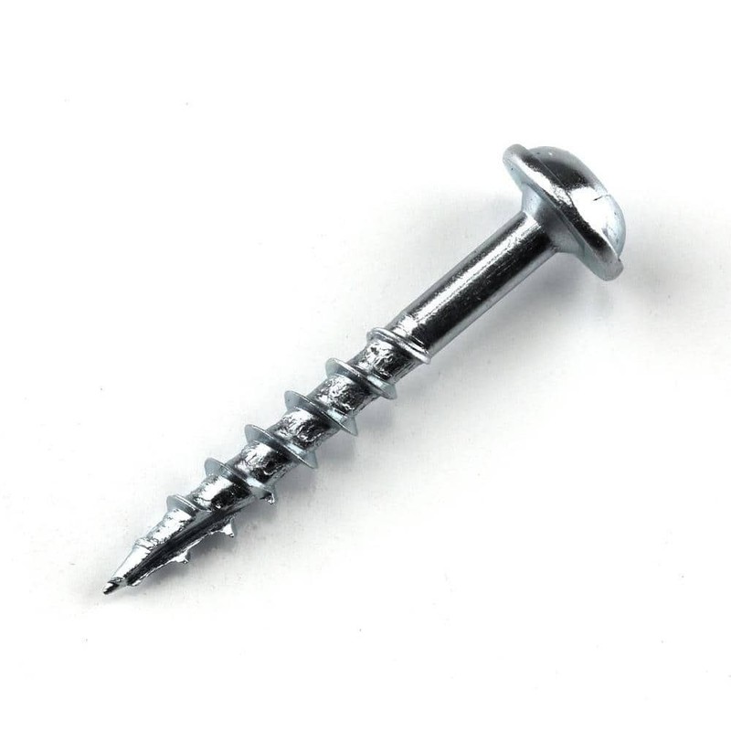 Kreg #8 x 1-1/4 in Square Drive Round Head Coarse Pocket Hole Screws 250 Pack