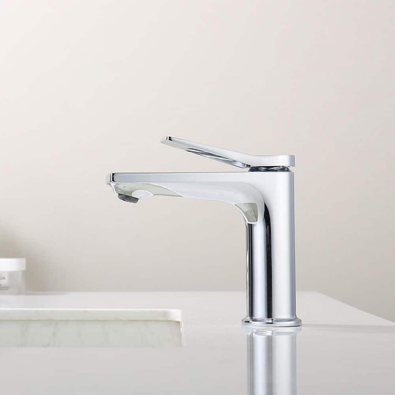 Unbranded Single Hole Single-Handle Bathroom Faucet in Polished Chrome - Image 2