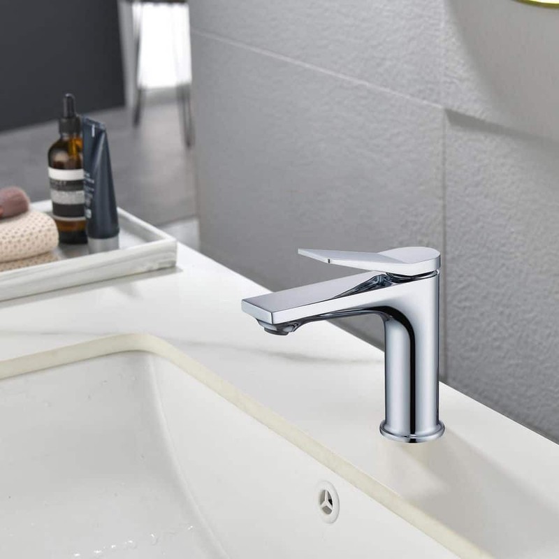 Unbranded Single Hole Single-Handle Bathroom Faucet in Polished Chrome - Image 6