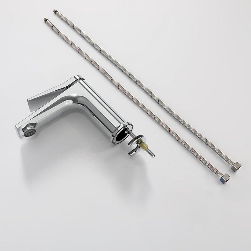 Unbranded Single Hole Single-Handle Bathroom Faucet in Polished Chrome - Image 10