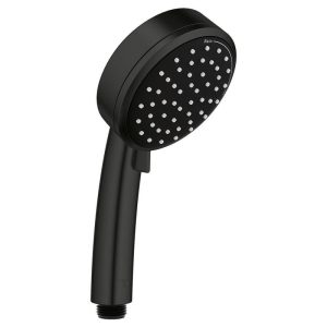GROHE Tempesta 4 in. Wall Mount Rain Handheld Shower Head 1.5 GPM Matte Black
