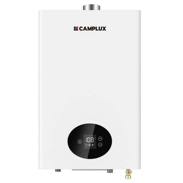 CAMPLUX Climatech 3.6 GPM 82,000 BTU Propane Tankless Water Heater White