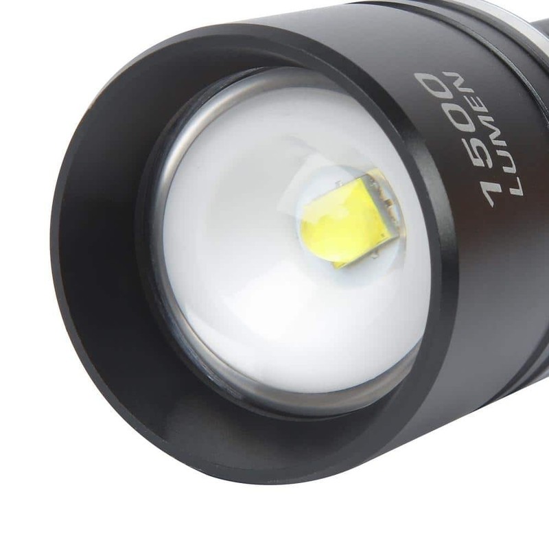 Defiant 1500 Lumens LED Slide-to-Focusing Aluminum Flashlight - Image 10