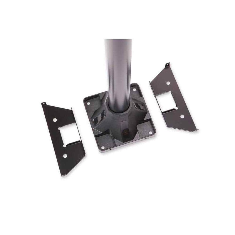 Architectural Mailboxes Coolidge 2 in. Dia In-Ground Steel Mailbox Post Black - Image 9