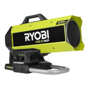 RYOBI ONE+ HP 18V Brushless 125K BTU Hybrid Forced Air Propane Heater Tool Only