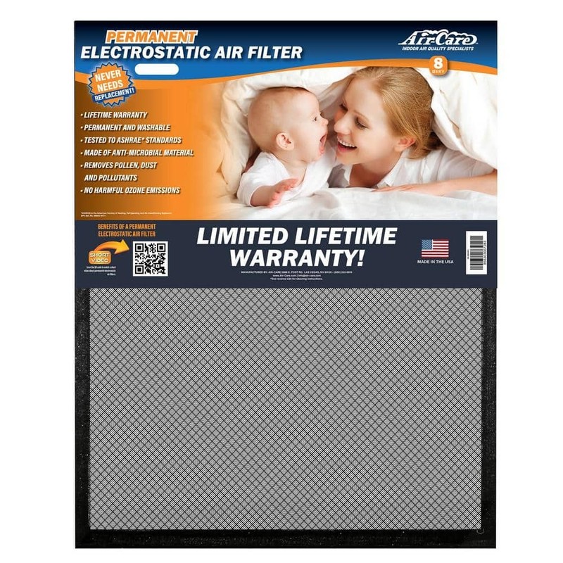 Air-Care 12x25x1 Flexible Permanent Washable Air Filter MERV 8 - Image 7