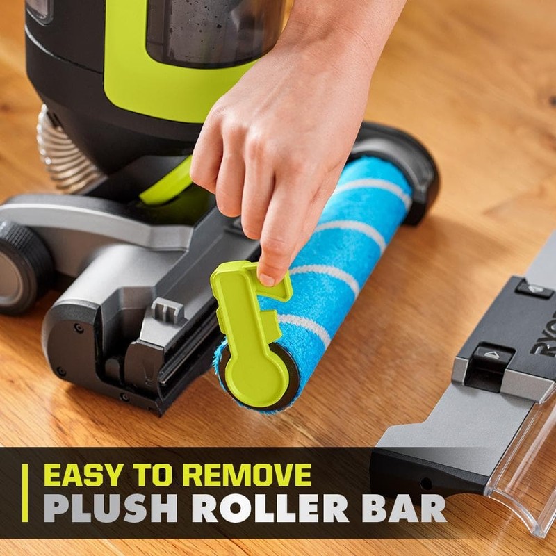 RYOBI ONE+ HP 18V SWIFTClean Wet Dry Stick Mop Vacuum Kit 4.0Ah Battery Charger - Image 10