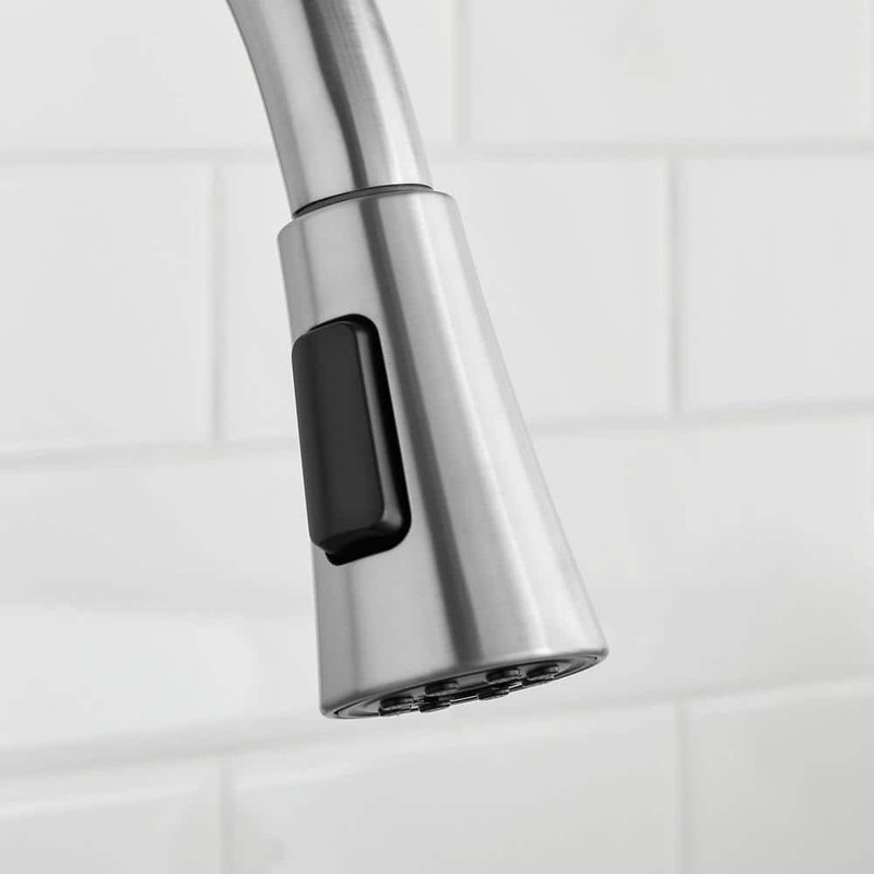 Glacier Bay McKenna Single-Handle Pull Down Kitchen Faucet Stainless Steel - Image 3