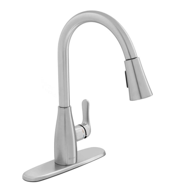 Glacier Bay McKenna Single-Handle Pull Down Kitchen Faucet Stainless Steel - Image 5