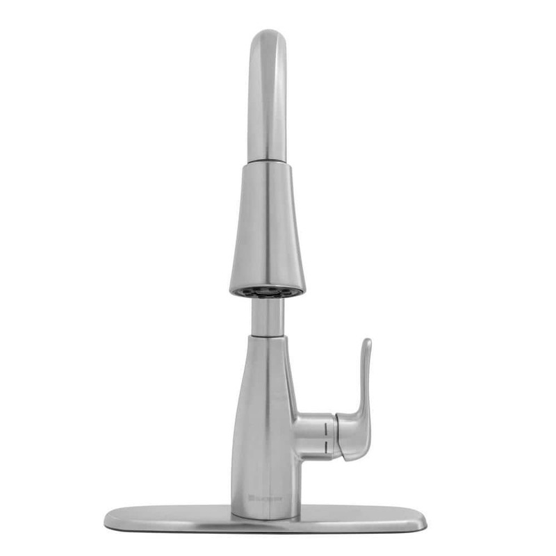 Glacier Bay McKenna Single-Handle Pull Down Kitchen Faucet Stainless Steel - Image 6