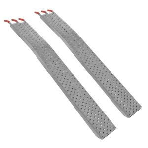 Stalwart 69-in. Loading Ramps Set of Two for ATVs, Motorcycles, 2200lbs Capacity