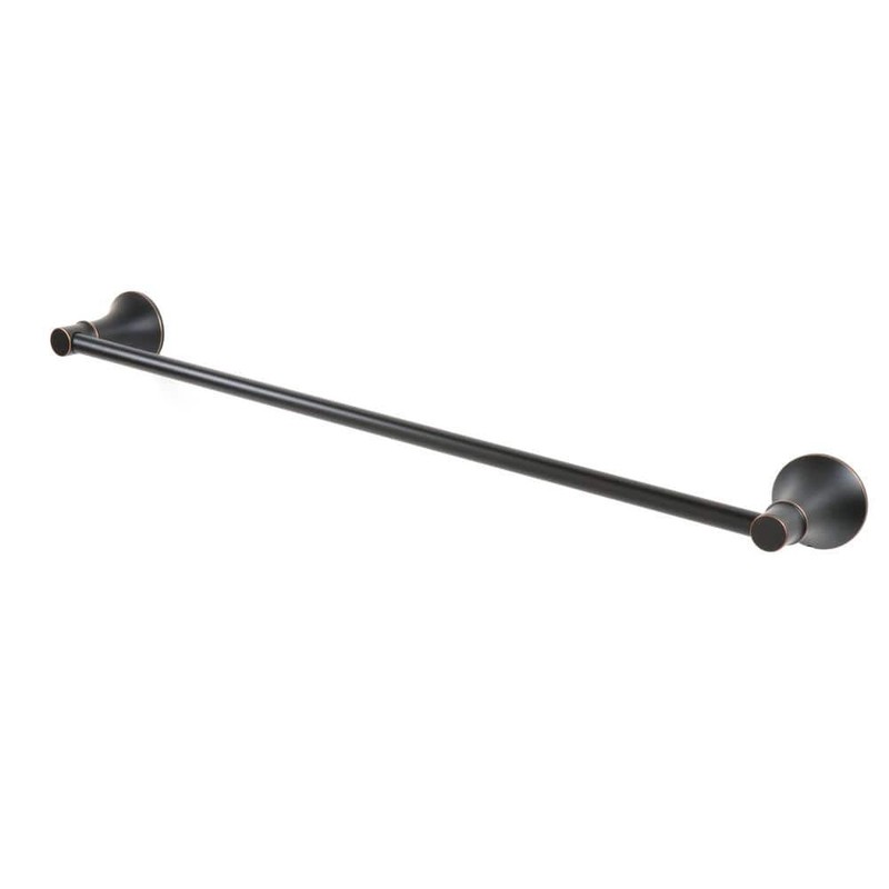 Glacier Bay Sadira 24 in. Wall Mounted Towel Bar in Bronze
