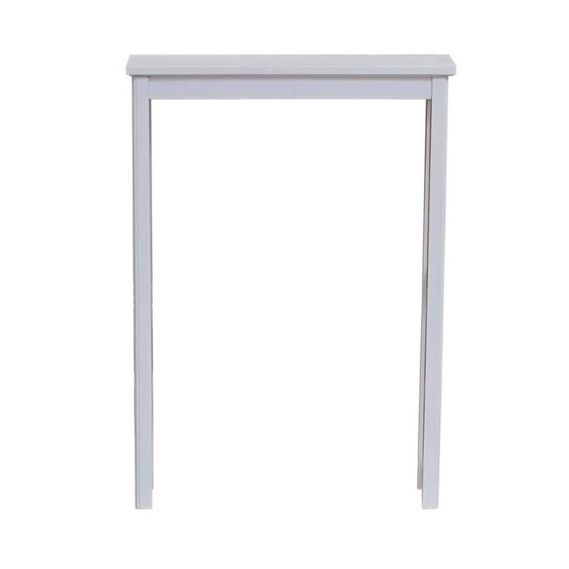 Alaterre Furniture Dorset 27 in. W Toilet Base Storage Shelf in White - Image 9