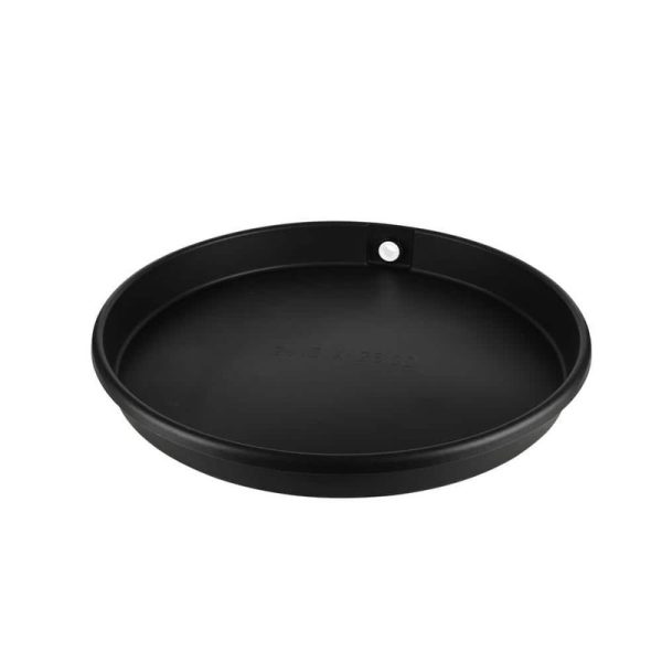 Everbilt 24 in. Plastic Round Water Heater Drain Pan with PVC Fitting 6 PACK