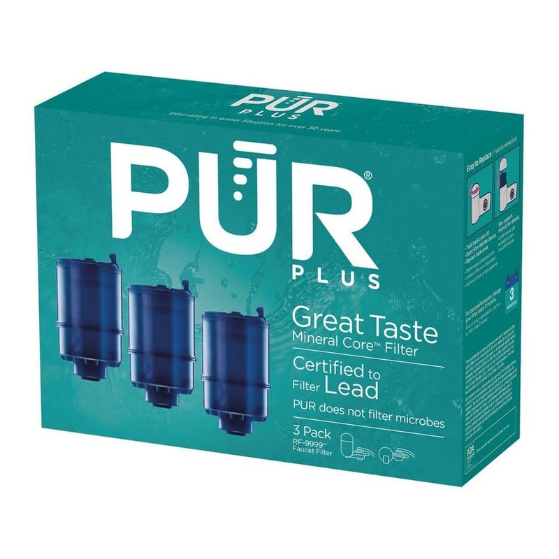 PUR PLUS Mineral Core Faucet Mounted Water Filter Cartridge (3-Pack) - Image 10