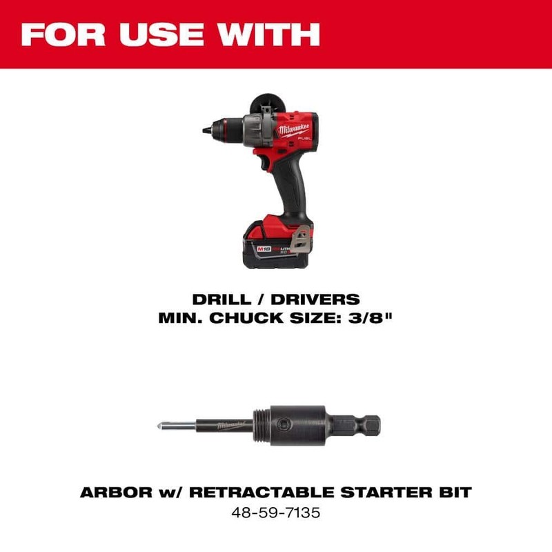 Milwaukee 3 in. Diamond Max Hole Saw - Image 2