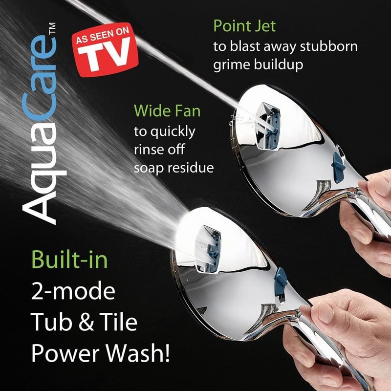 Unbranded 4.5 in. Wall Mounted Dual Shower Head 2.5 GPM Silver - Image 6