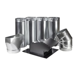 Master Flow 7 in. Appliance Vent Kit - Roof