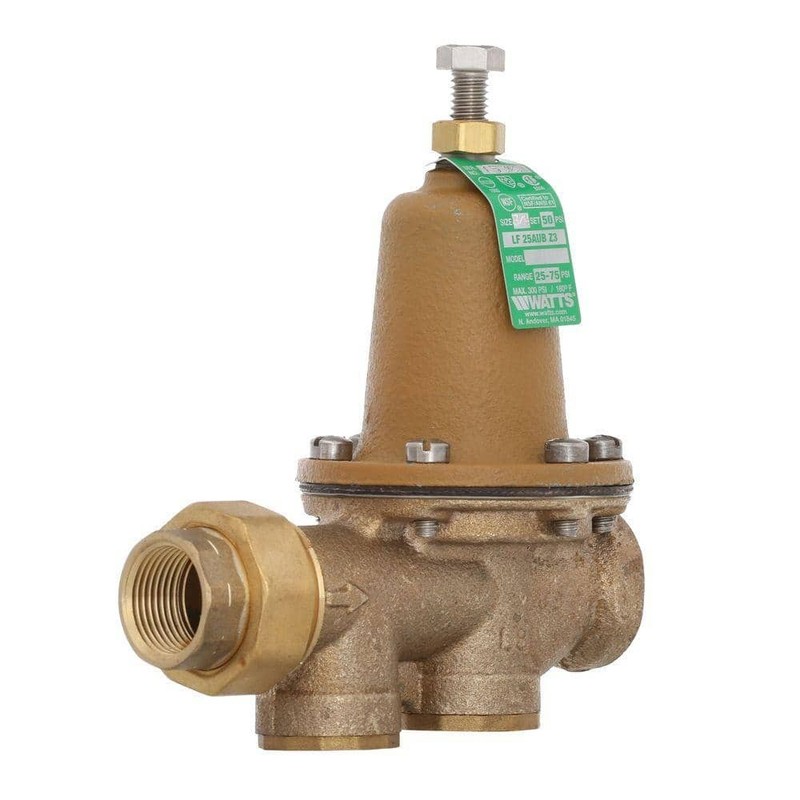 Watts 3/4 in. Copper FPT x FPT Water Pressure Reducing Valve - Image 3